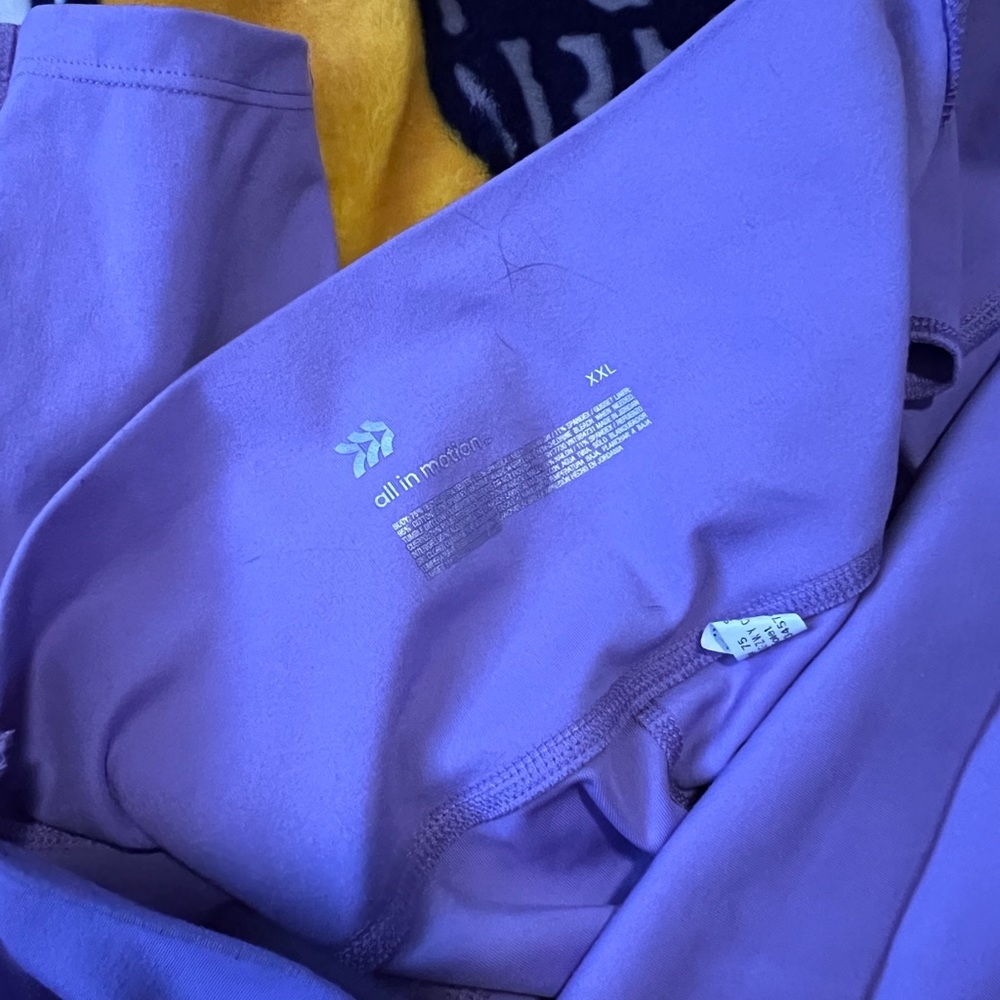 Purple All In Motion leggings - Picture 2 of 2
